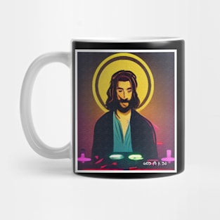 dj god Mug